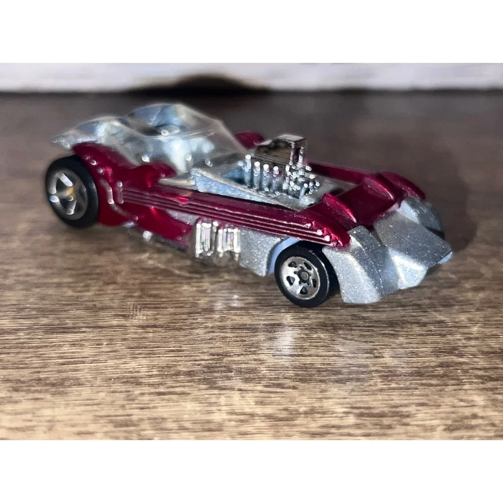 Hot Wheels Twang Thang Guitar 1996 Res + Silver Loose Diecast EUC 90s Car Toy‎